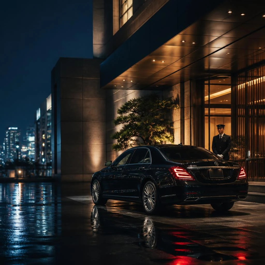 Luxury chauffeur journey